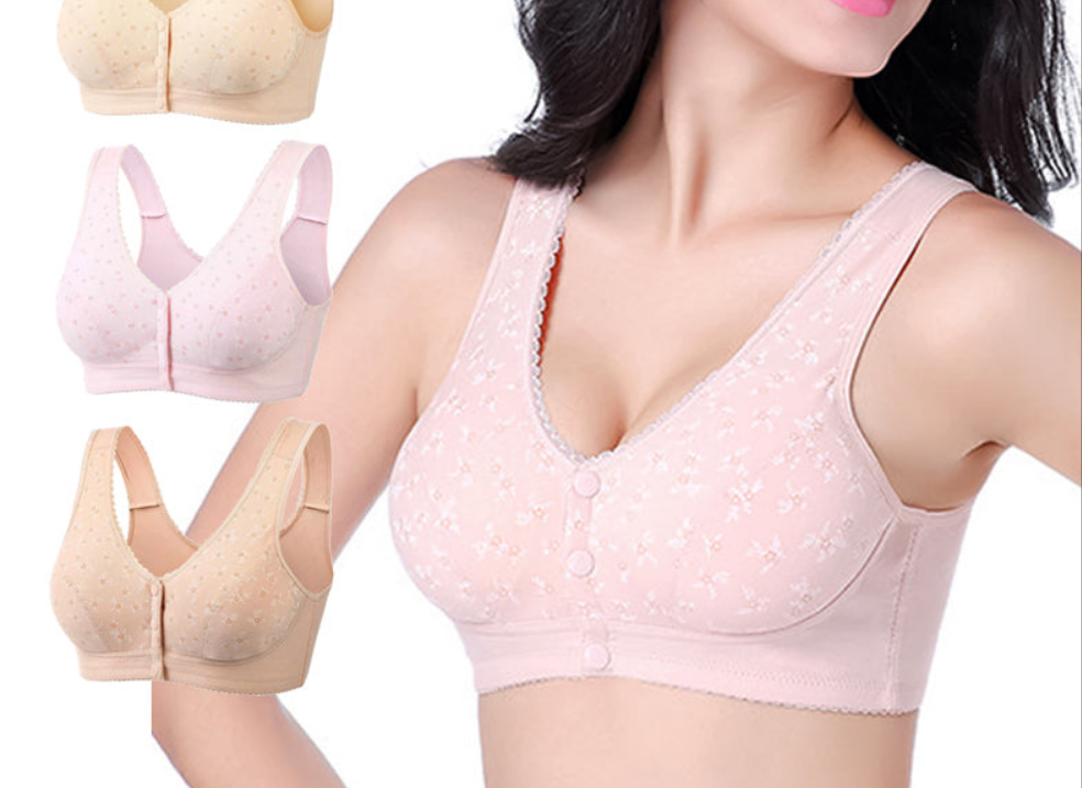 Front open Button Imported Bras Comfortable & Soft Fabric