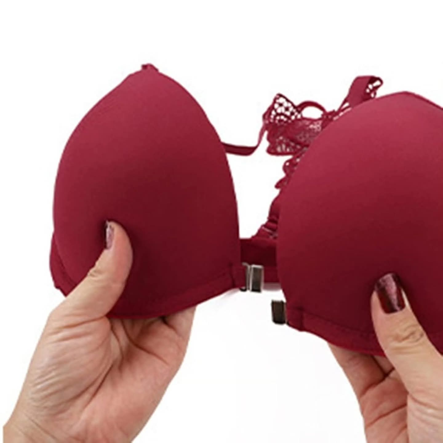 Push Up Bra Front Closure Butterfly  Back set