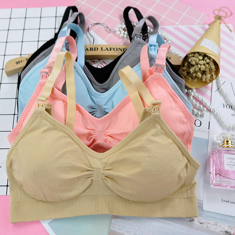 Nursing removable padded bra