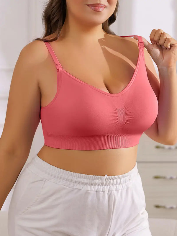 Nursing removable padded bra