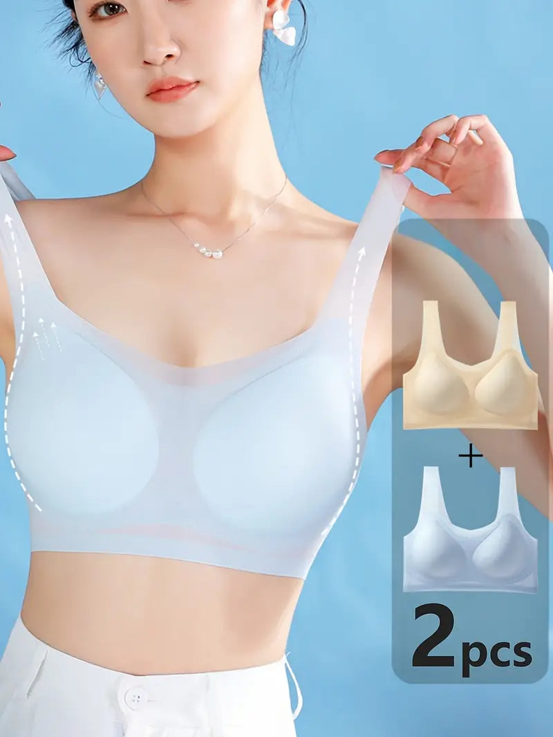 Ice slik padded bra