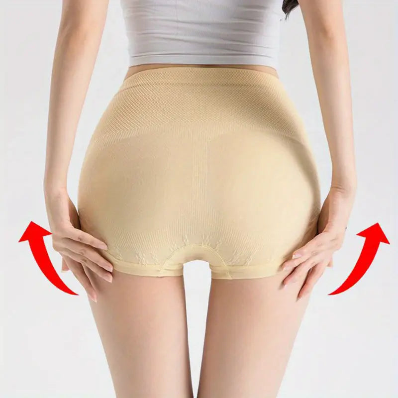 Pack of 3 soft  Cotton Women  high  Waist panties