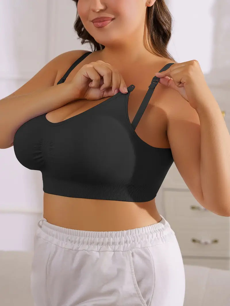 Nursing removable padded bra