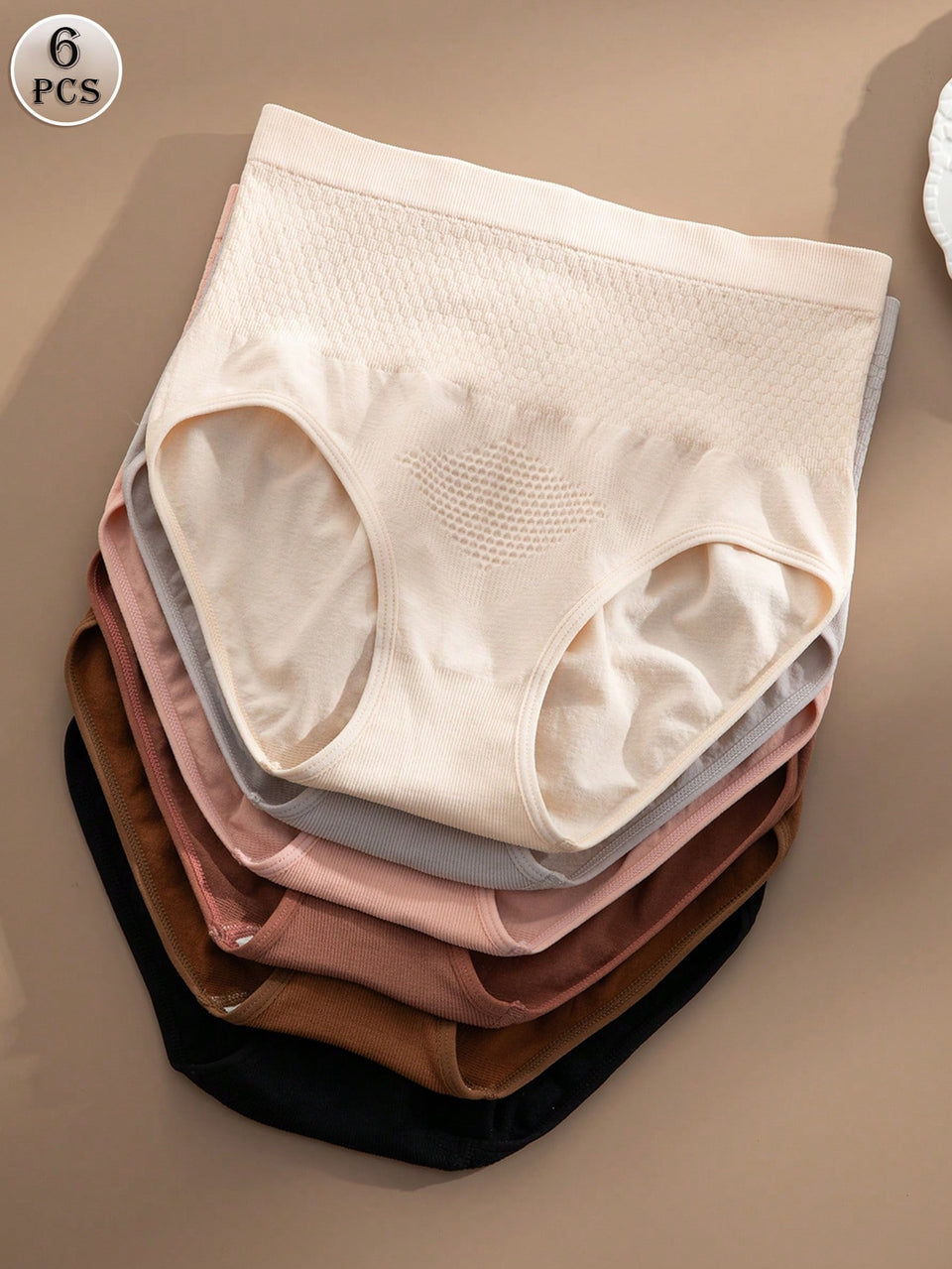 Pack of 3 Women High Waist  Pants Seamless Butt Lift Body Shaping Pants