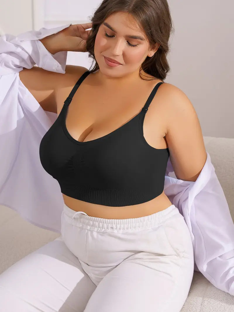 Nursing removable padded bra