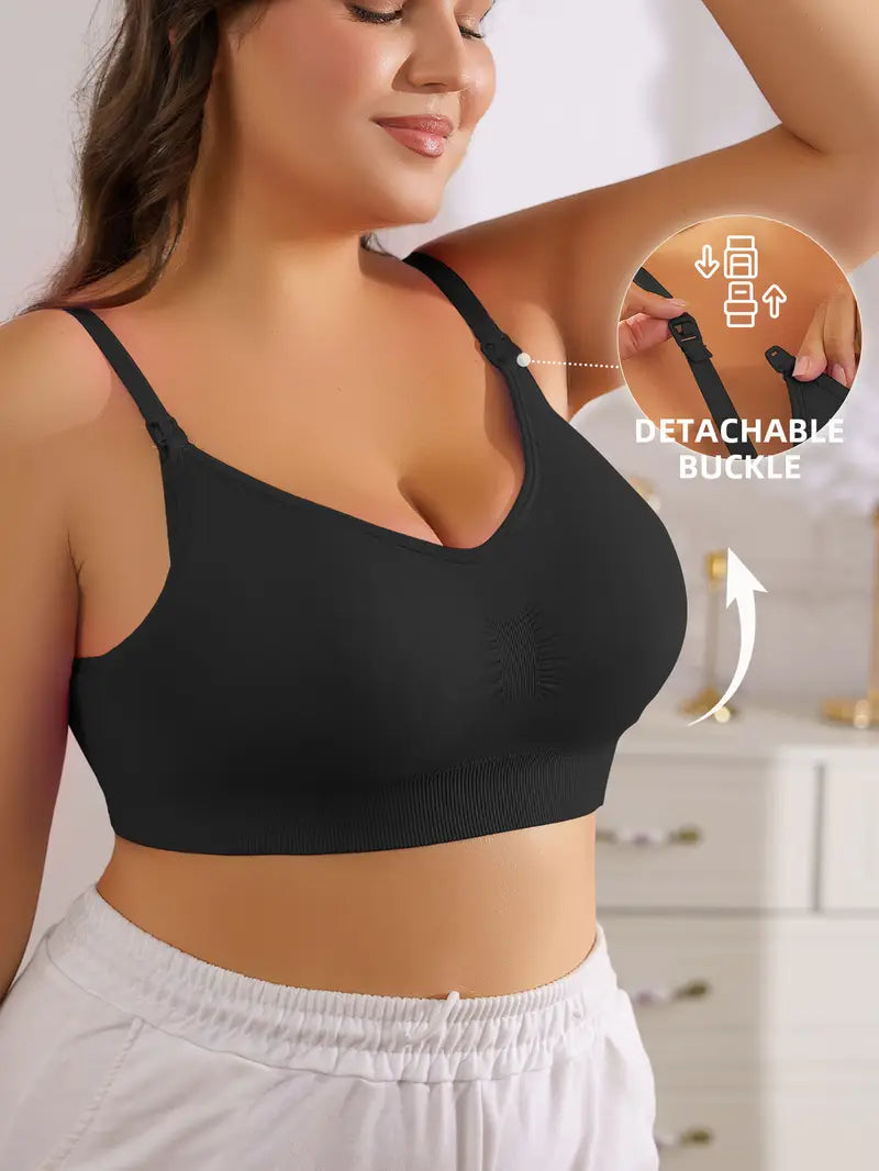 Nursing removable padded bra