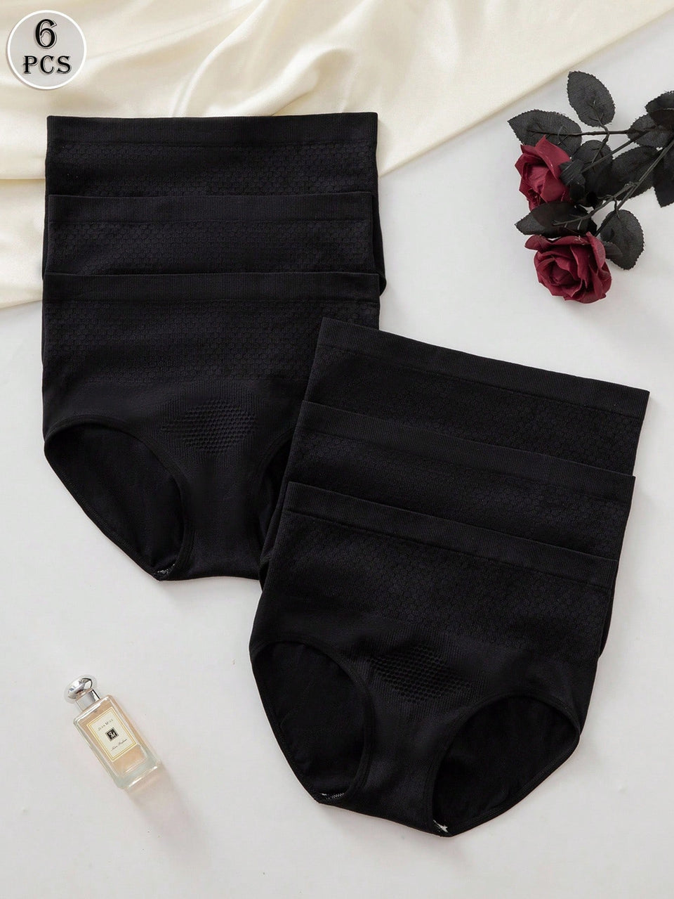 Pack of 3 Women High Waist  Pants Seamless Butt Lift Body Shaping Pants