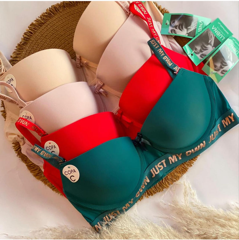 New arrival Women’s Seamless Push-up Bra Underwear Adjustable letter Strap bra