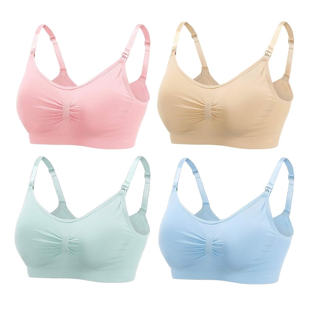Nursing removable padded bra