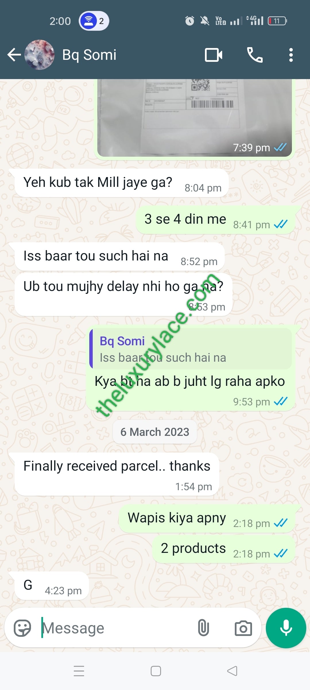 Customers reviews ♥️