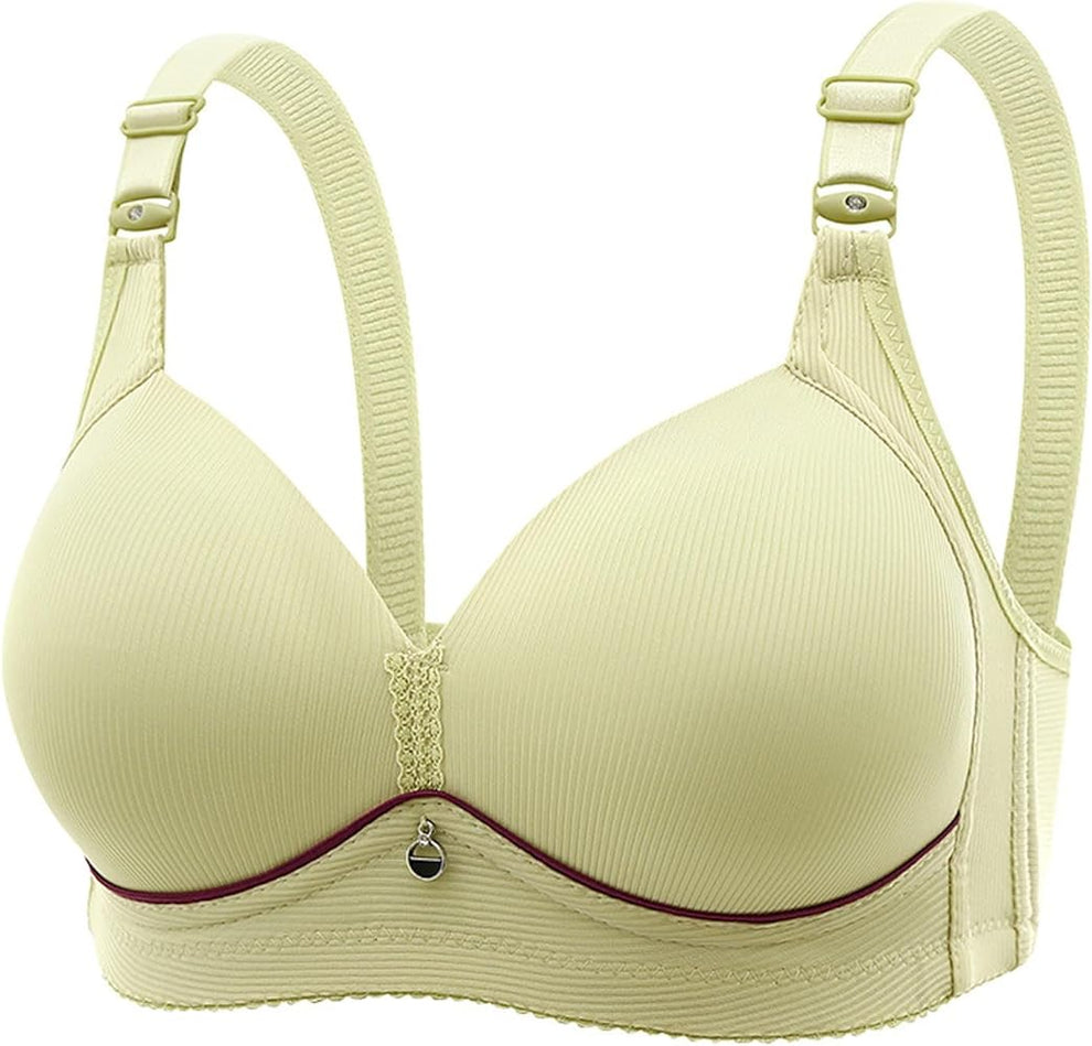Wireless high quality single padded bra