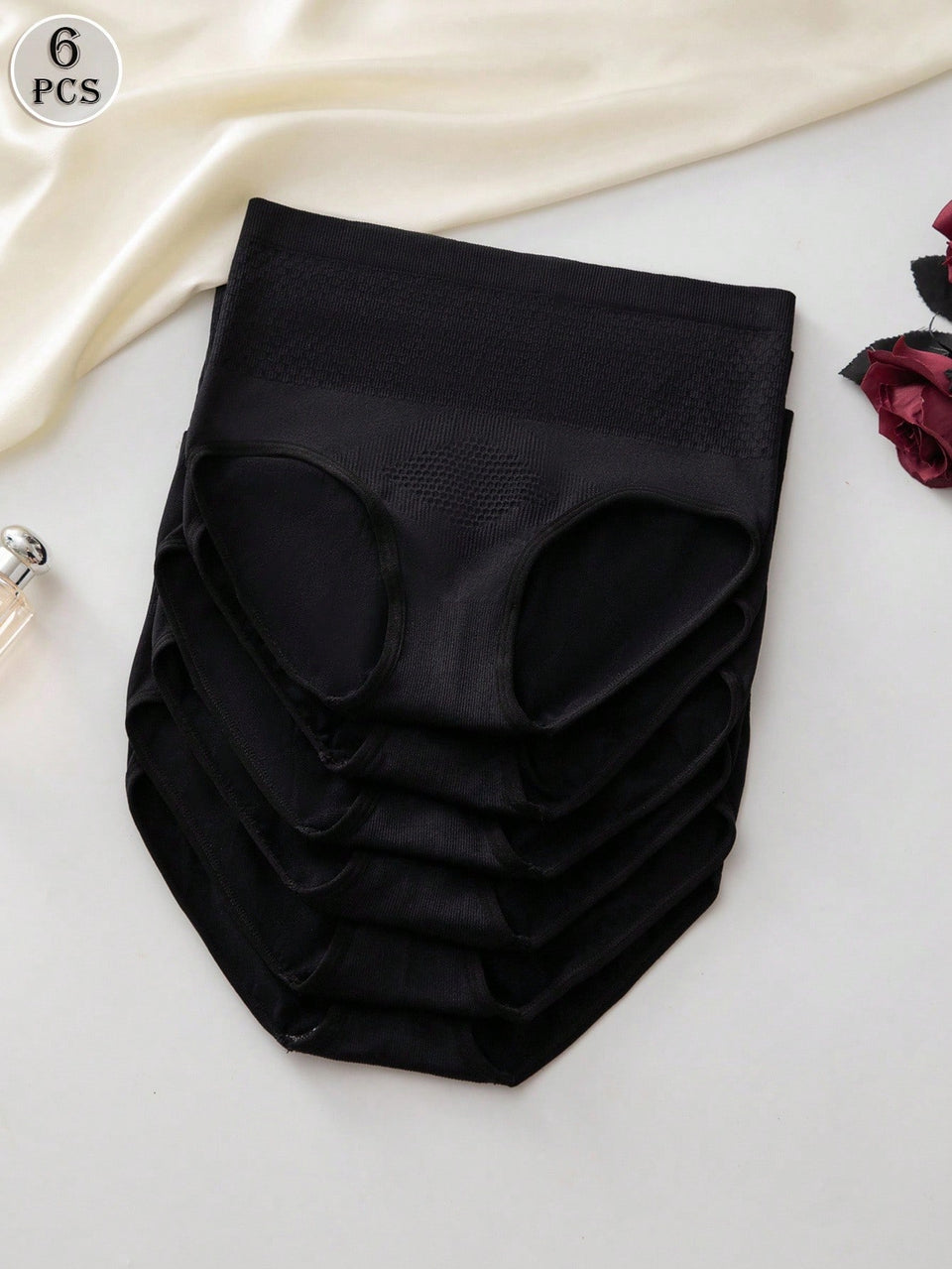 Pack of 3 Women High Waist  Pants Seamless Butt Lift Body Shaping Pants