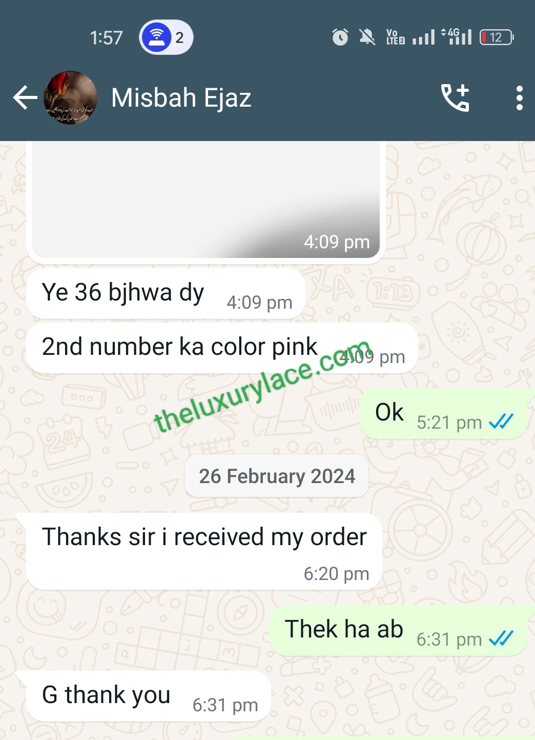 Customers reviews ♥️