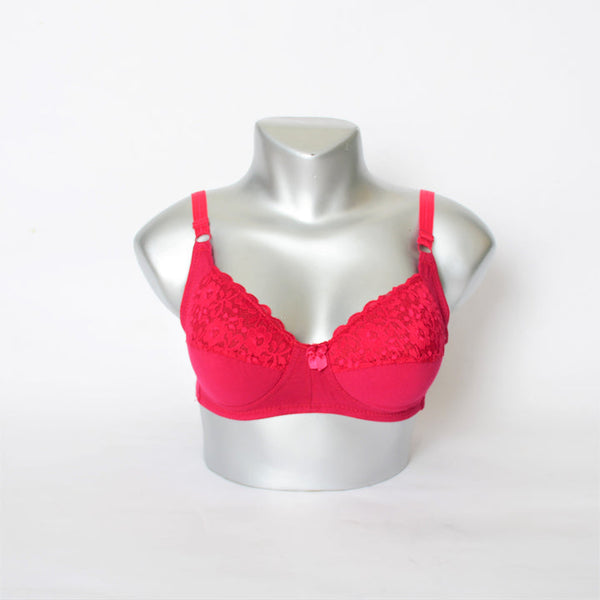 Extra light padded embroidery bra