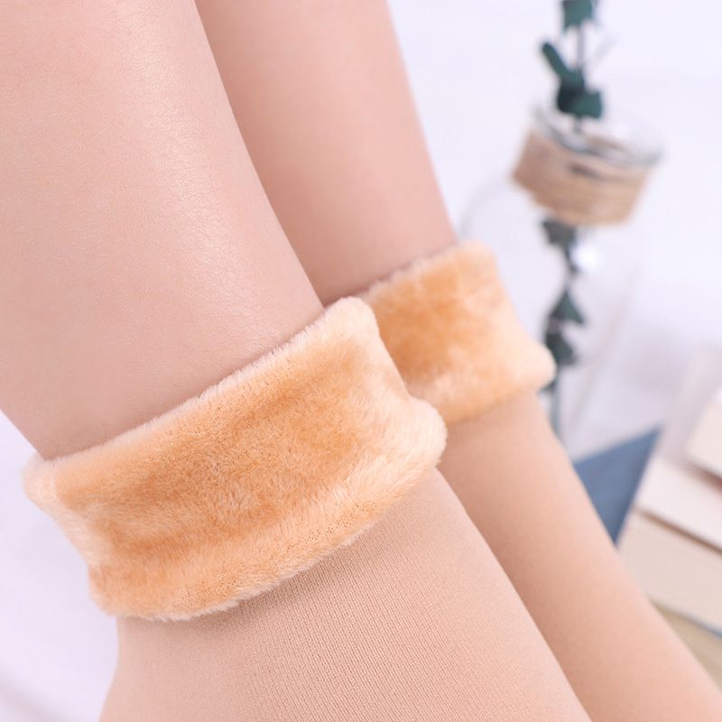 Pack of 2 New style winter warmer women thicken thermal wool cashmere snow socks