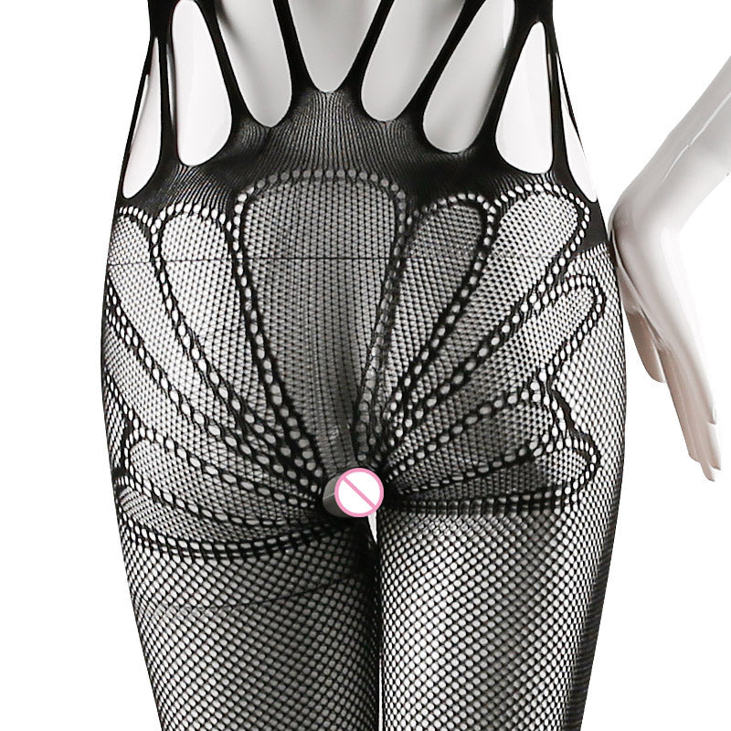 Open Crotch Stockings Mesh Fishnet Body sTocking