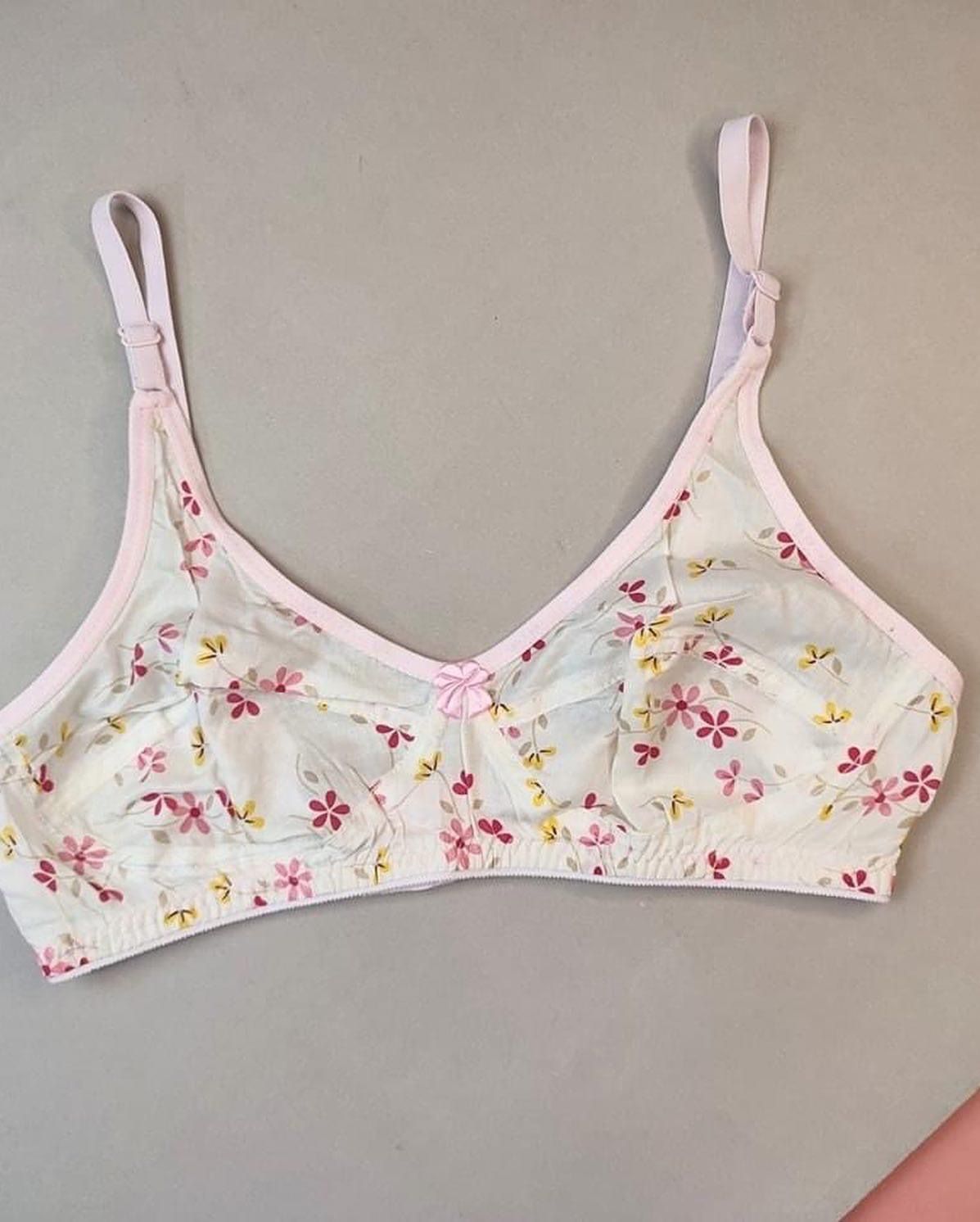 Summer cotton bra