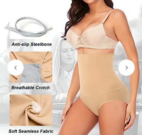 Belly control high waist panty