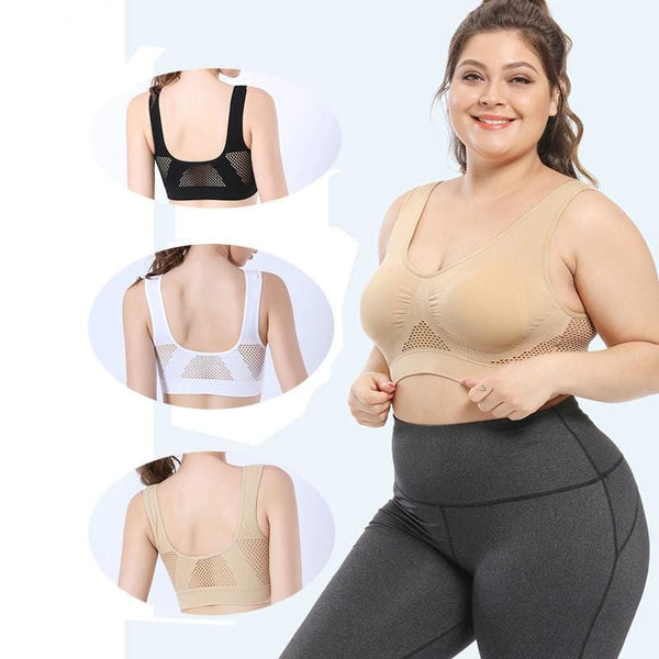 Pack Of  3 Plus Size Air Bra