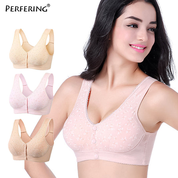 Front open Button Imported Bras Comfortable & Soft Fabric