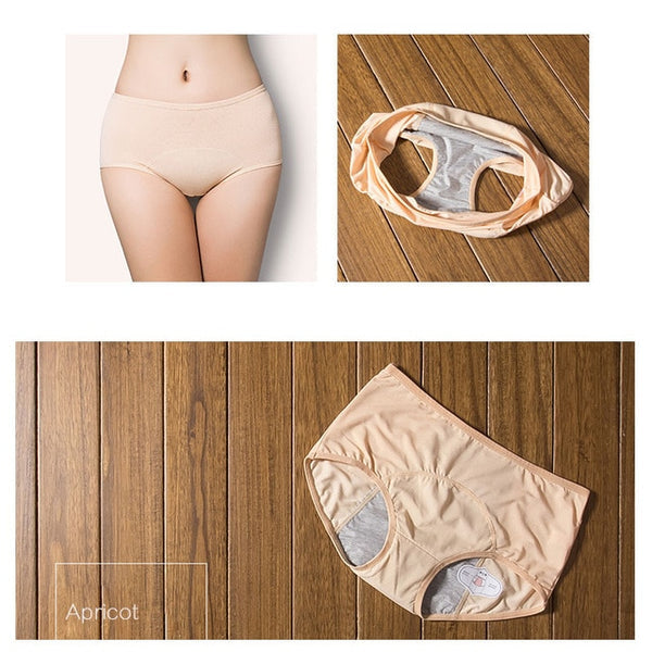 Cotton Period panties pak of 3 (leakge proof)