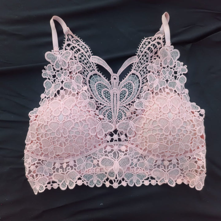 Butterfly top bra