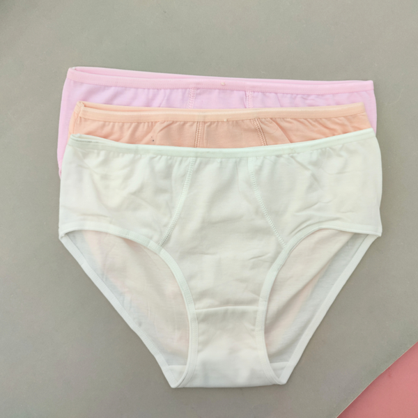 Pure cotton basic panties pack of 5