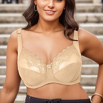 Plus size underwire bra