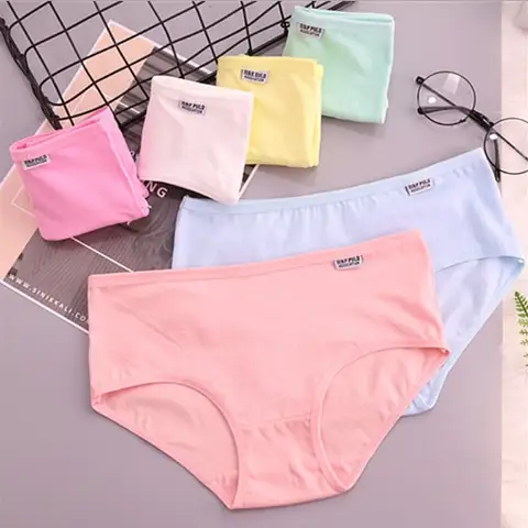 Pack of 5 cotton panties