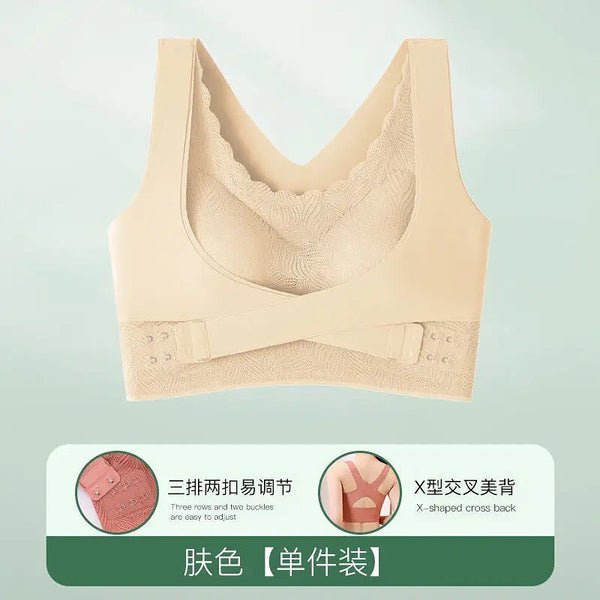 Butterfly wings up lifter bra