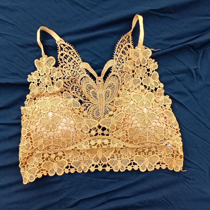 Butterfly top bra