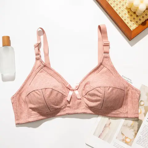 Sold cotton bra