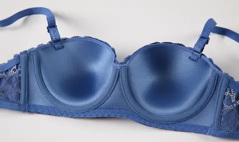 Half cup under wire bra