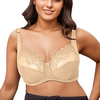 Plus size underwire bra