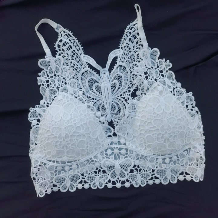 Butterfly top bra